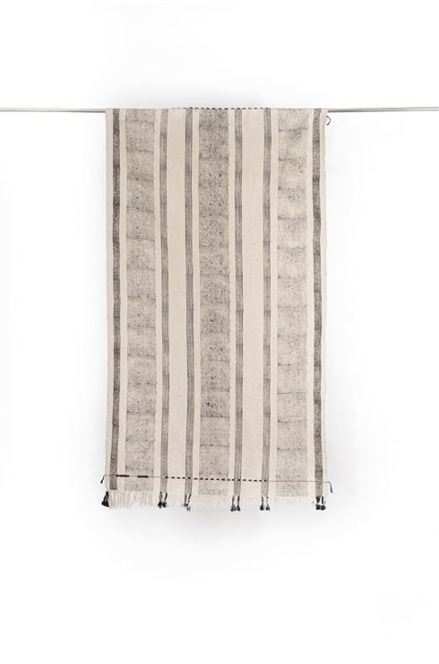 Sanganer Block Printed Throw