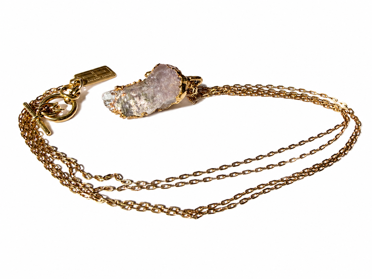 Vintage Smokey Quartz Necklace