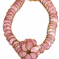 Sun + Moon Shell with 22K Gold Plating Necklace