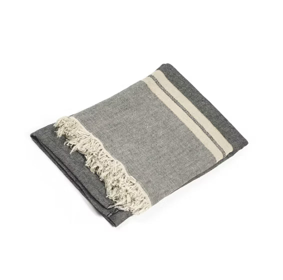 Tack Stripe Belgian Towel Fouta