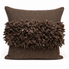 Brown Dreadlock Pillow