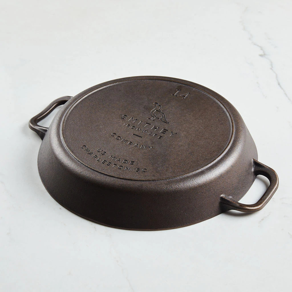 No. 14 Duel Handle Skillet from Smithey Ironware