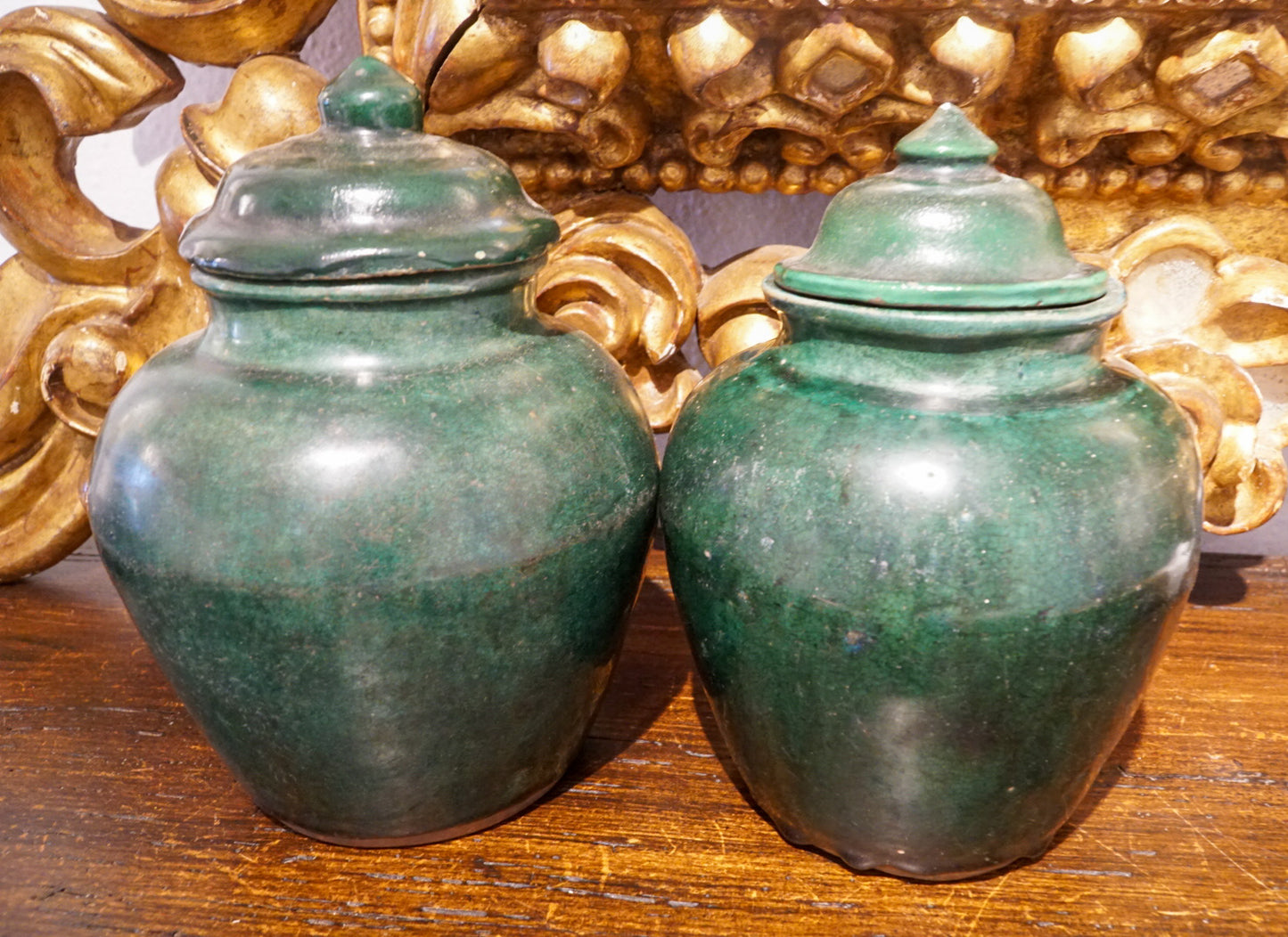 Small Lidded Martaban Storage Jar