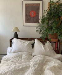 French Presse Washed Linen Sheet Set