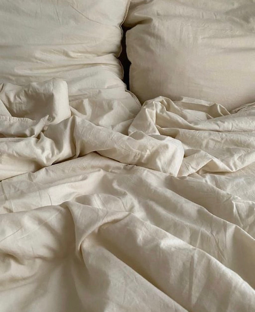French Presse Washed Linen Duvet Cover
