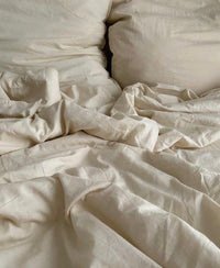 French Presse Washed Linen Duvet Cover