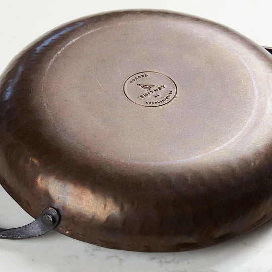Carbon Steel Round Roaster from Smithey Ironware