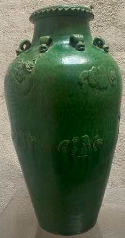 Large Green Martaban Jars