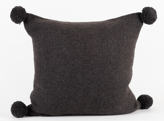 POMPOM Dark Grey Pillow