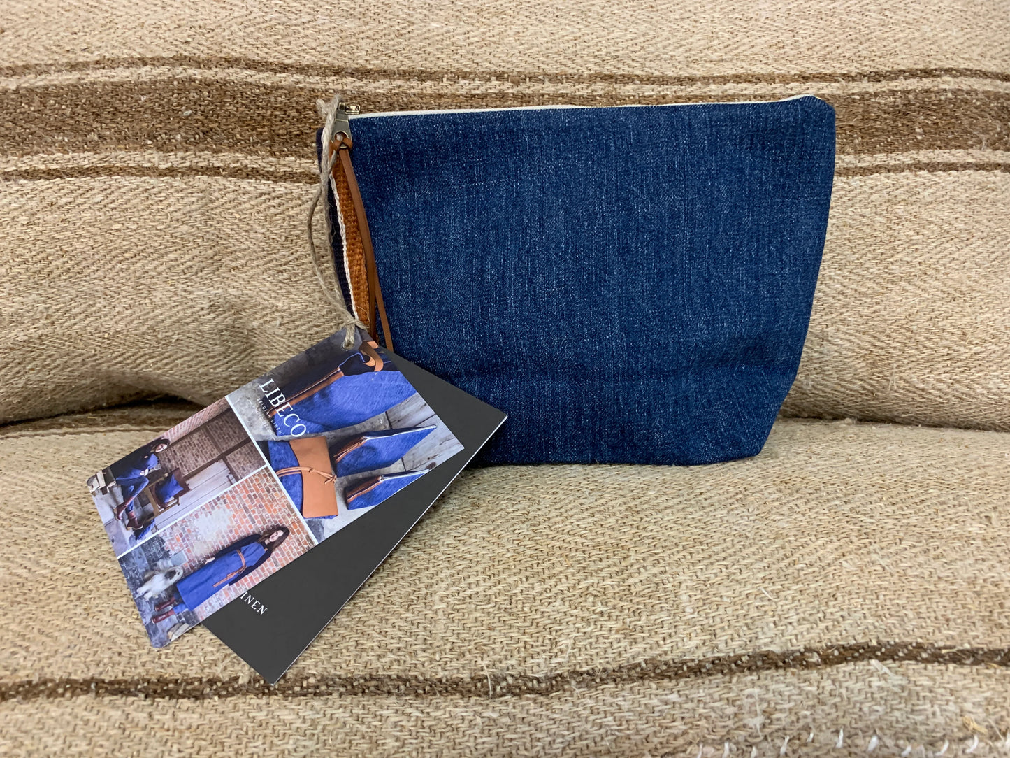 Eugene Denim Clutch