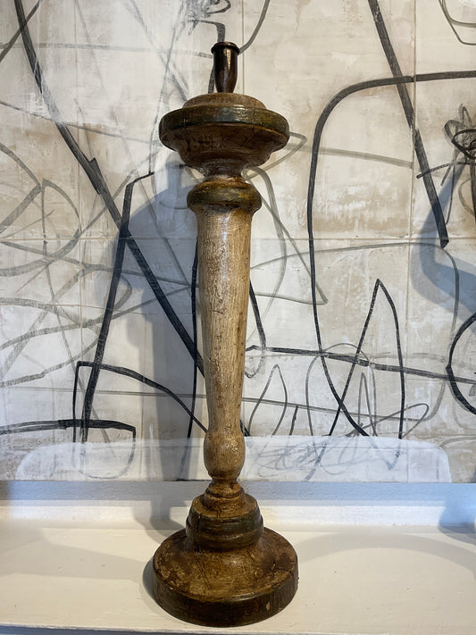 Painted Mexican Candlestick