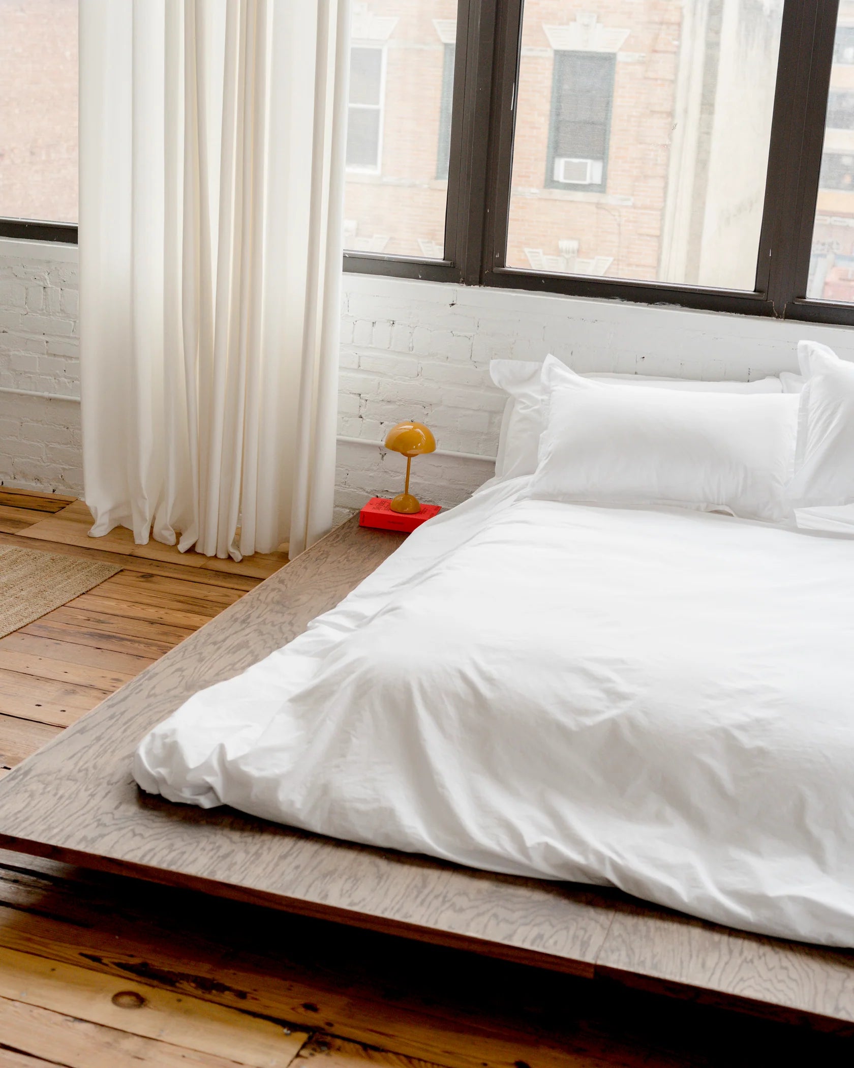 French Presse Relaxed Percale Duvet Cover