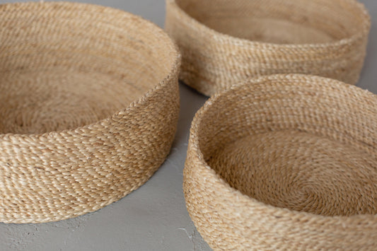 Round Jute Basket