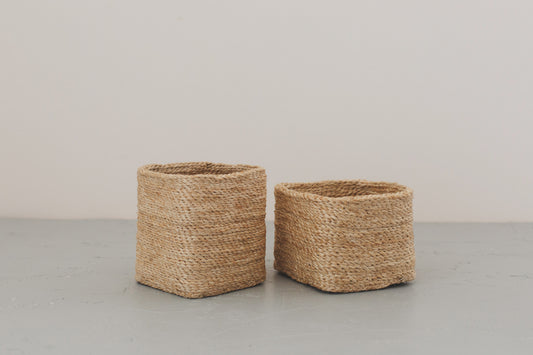 Square Jute Basket